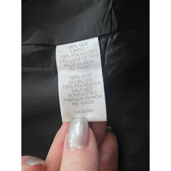 Nanette Lepore Birds Of Paradise 100% Silk Wrap Blouse, Size 4 - Picture 6 of 7